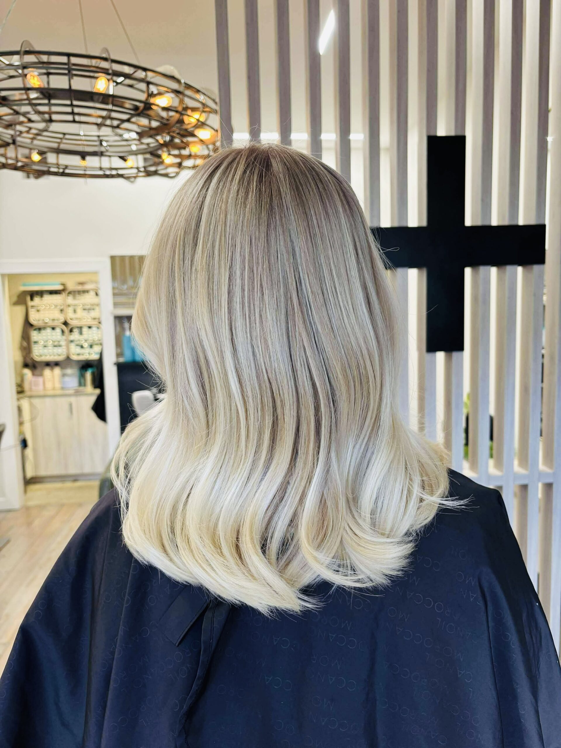 Revolver Hair Studio client results Arrowtown